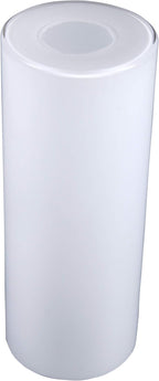GoLucky Glass Cylinder Shade Accessory - Glass Lamp Fixture Shade Replacement - 1-5/8 Inch Fitter - 4"(D)*10"(H)
