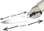 8 Inch Chef Knife - Professional Japanese Chef Knife with High Carbon Stainless Steel Sharp Blade and Ergonomic Comfortable Handle for Chopping, Mincing, Dicing and Slicing, Premium Gift Box
