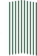 5ft Garden Stakes 3/8" Diameter FRP Plant Supporting Stakes for Climbing Tomato Cucumber Strawberry Bean Tree, Dark Green (10pack 60inch)