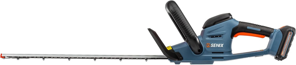 SENIX X2 20 Volt Max* 3-Piece Cordless Power Tool Combo Kit with Battery Powered 10" String Trimmer, Variable Speed Leaf Blower, 18" Hedge Trimmer, Includes 2 Batteries & Battery Charger (S2K3B2-01)