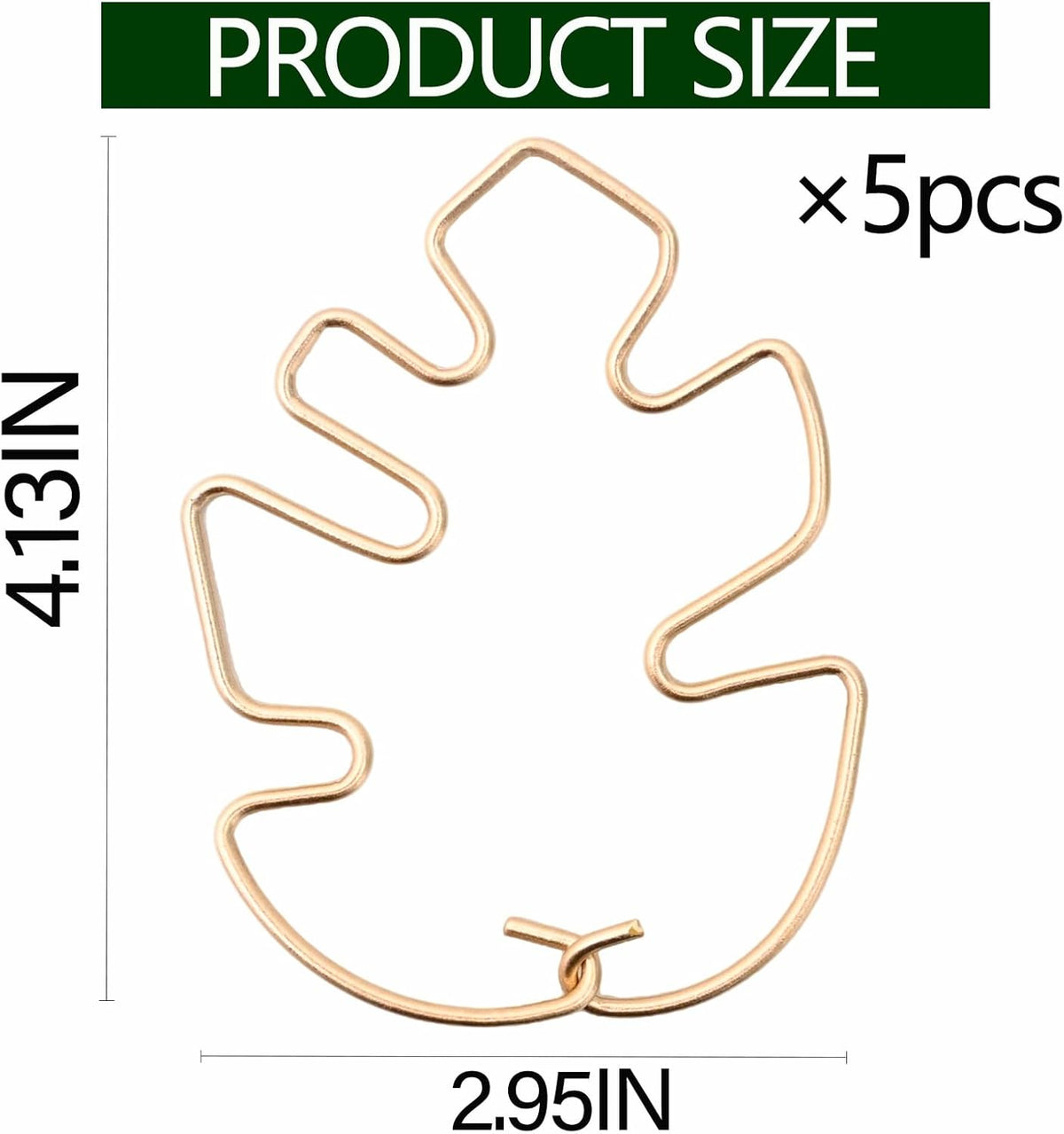 5Pcs Monstera Stem Support for Indoor Plants - 4.13 * 2.95 in- Durable Plant Support Stake Holder & Adjustable Clamp Kit for Monstera and Climbing Plants for Gardening Enthusiasts