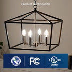 FLSNT B11 E26 LED Chandelier Light Bulbs, 60W Equivalent, 5000K Daylight Dimmable LED Candelabra Bulbs, 550LM, 24 Pack UL,CA65 Listed.