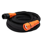 Black + Decker® 25 ft x 5/8 in, Expanding Garden Hose – Lightweight, Kink-Resistant, Quick Repair Couplings® BXMHBB22182