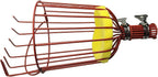 Stainless Steel Fruit Picker Basket Tool for Apple, Cherry, Berry, Orange, Blueberry, Mango, Avocado, Lemon, Peach Harvesting (Only Head)