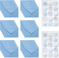 30 Pieces A6 Envelopes with 30 Seal Stickers, 6.32 x 4.45 inch Envelopes for 4 x 6 Wedding Invitation Cards, Greeting Cards, Graduation, Birthday Party Invitations, Blue.