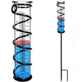 Rain Gauge, Rain Gauge Outdoor, Rain Gauges Outdoors Best Rated for Yard with Stake, Rain Water Meter Measuring with Metal Frame, Decorative for Garden, Deck, Lawn, Landscape