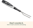 Cuisinart Deluxe Grill Tool Set, 20-Piece Grill Tools BBQ Accessories with Aluminum Case & Digital Temperature Fork, Spatula, Tongs, Stainless Steel Grilling Accessories, Grilling Set for BBQ