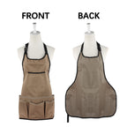 PATILWON Gardening Apron with Large Pockets for Women, 14 Pockets Waterproof Tool Apron, Work Apron Heavy Duty, Size M to XL