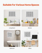 Decorative Return Air Grille Cover, Wall/Ceiling Vent Cover with Adjustable Design, Durables & Easy-to-Install for Home & Office, Cold Air Return Vent Cover(38x46in (97x117cm))