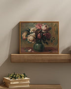 InSimSea Framed Wall Art for Living Room Flower Art Home Decor Framed Vintage Botanical Prints Rustic Farmhouse Wall Decor Mid Century Modern Decor Art Prints Floral Home Decor for Bedroom 11x14in