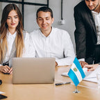 Argentina Flag Argentine Flags, Small Mini Argentine Desk Flag, Used for Table Office Classroom Home Patriotic Events Decorations