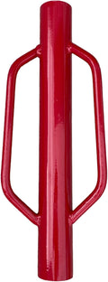 Sandbaggy U & T Post Driver, 30% More Heavier & Sustainable Than Competitors - 15.5 lb Fence Post Driver That Fits up to 2-3/4 inch - 10 Guage Industrial Grade Steel - Red (Pack of 2)
