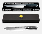 KANKA 5 Inch Utility Kitchen Knife – German Stainless Steel Professional Cutlery with Premium Fiberglass Handle, Razor Sharp Blade for Cutting, Slicing, Carving, Peeling, Fruit & Meat