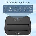 14000 BTU Portable Air Conditioners,Cooling,Fan,Dehumidification,Sleep Mode for Large Rooms up to 700 Sq.Ft,AC Unit with Remote Control,24H Timer,Installation Kits Included