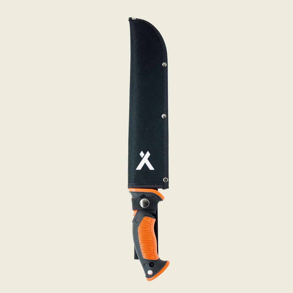 Bear Grylls Survival Machete With Saw - Tactical Machette for Camping, Hunting, Gardening, Chopping, Sawing, Bushcraft - Black