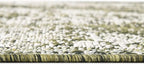 Unique Loom Outdoor Traditional Collection Area Rug - Valeria (5' 3" Octagon, Green/ Light Green)