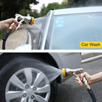 FANHAO Metal Garden Hose Nozzle Heavy Duty, 7 Adjustable Spray Patterns