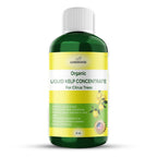 Organic Premium Kelp Seaweed Fertilizer: All-in-One Citrus Tree Fertilizer for Meyer Lemon, Lime, and Other Fruiting Trees - Liquid Plant Food for Potted & Outdoor Citrus Trees (8 OZ)