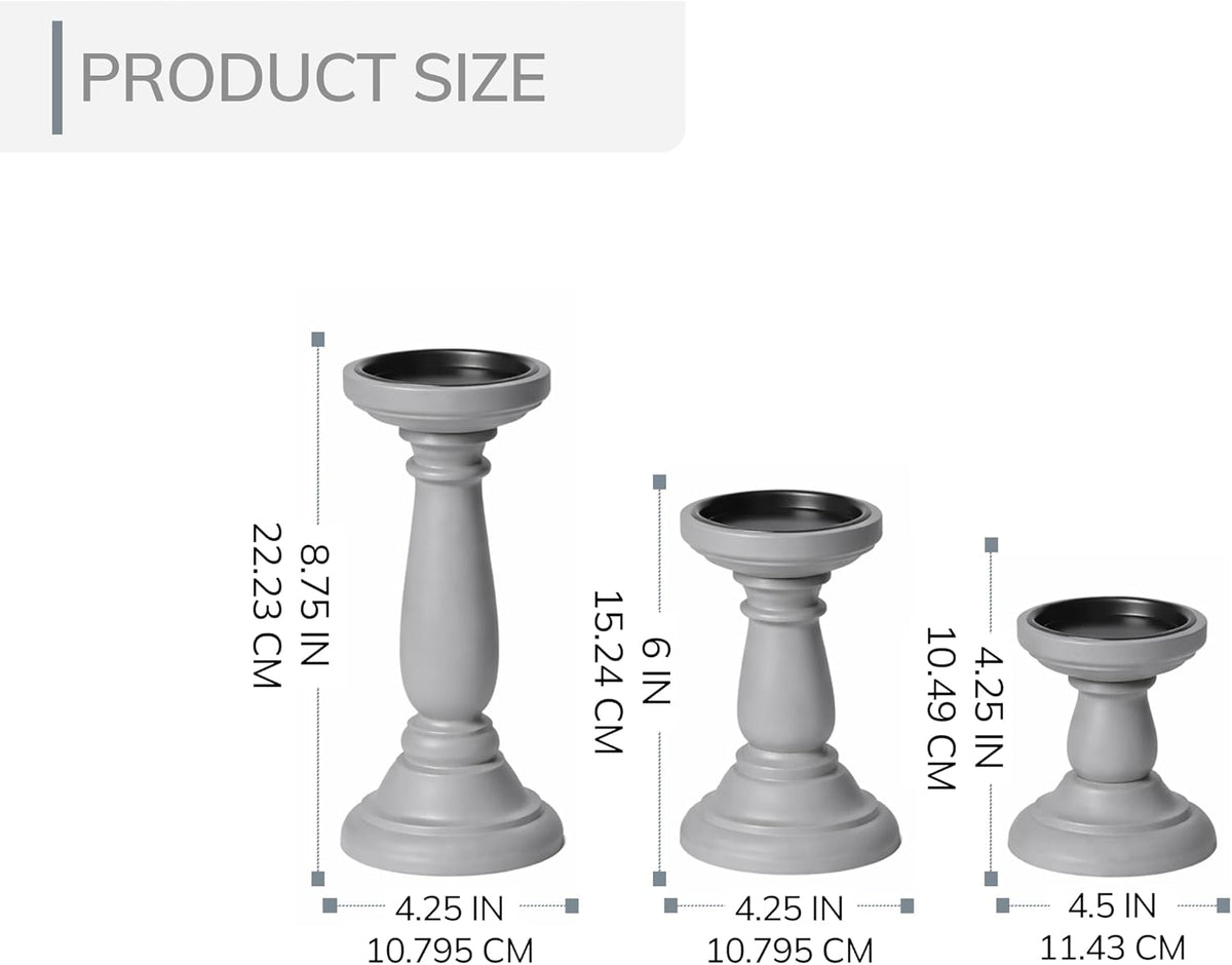 LUX Candle Holder Set of 3