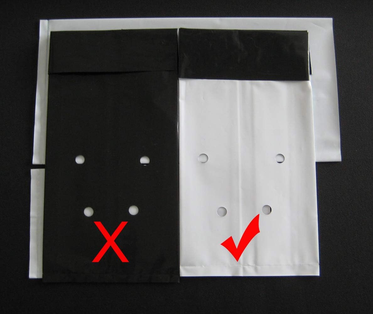 HORTIPOTS Black White Poly Grow Bags 10 Gallon Transplanter (Pack of 25)