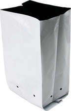HFS(R Poly Grow Bag Planters Panda Film Black and White for Nursery Horticulture 3 Gallon - 50 PC
