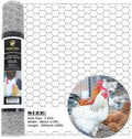 Chicken Wire 18 in x 25 FT x 2” Mesh x 20GA | Poultry Wire Netting | Hot Dipped Galvanised | Hexagonal Galvanized Mesh for Chicken Coop, Rabbit Cage, Fence Barrier PM18x25x2