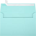 LUXPaper A9 Invitation Envelopes | Peel & Press | 5 3/4" x 8 3/4" | Seafoam Blue | 80lb. Text | 50 Qty