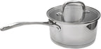 Stainless Steel Saucepans Impact Bonded Right Angles SS Saucepan 3.3QT 20cm