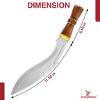 Traditional Guerilla Warfare Kukri Hand Forged Machete