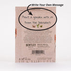 Bentley Pollinator Mix - Pre-Filled, Non-GMO, Non-Coated Butterfly Packets - 25 Annual Wildflower Seeds - Perfect Eco-Friendly Gift