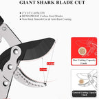 Heavy Duty Anvil Lopping Shears -2 inch Cutting Capacity Bypass Lopper - Extendable 26 Inch to 41 Inch,Professional Tree Branch Cutter