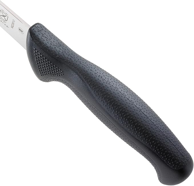 Mercer Culinary M23810 Millennia Black Handle, 6-Inch Wide, Boning Knife