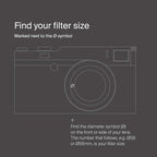Urth 52mm Magnetic Lens Filter Caps
