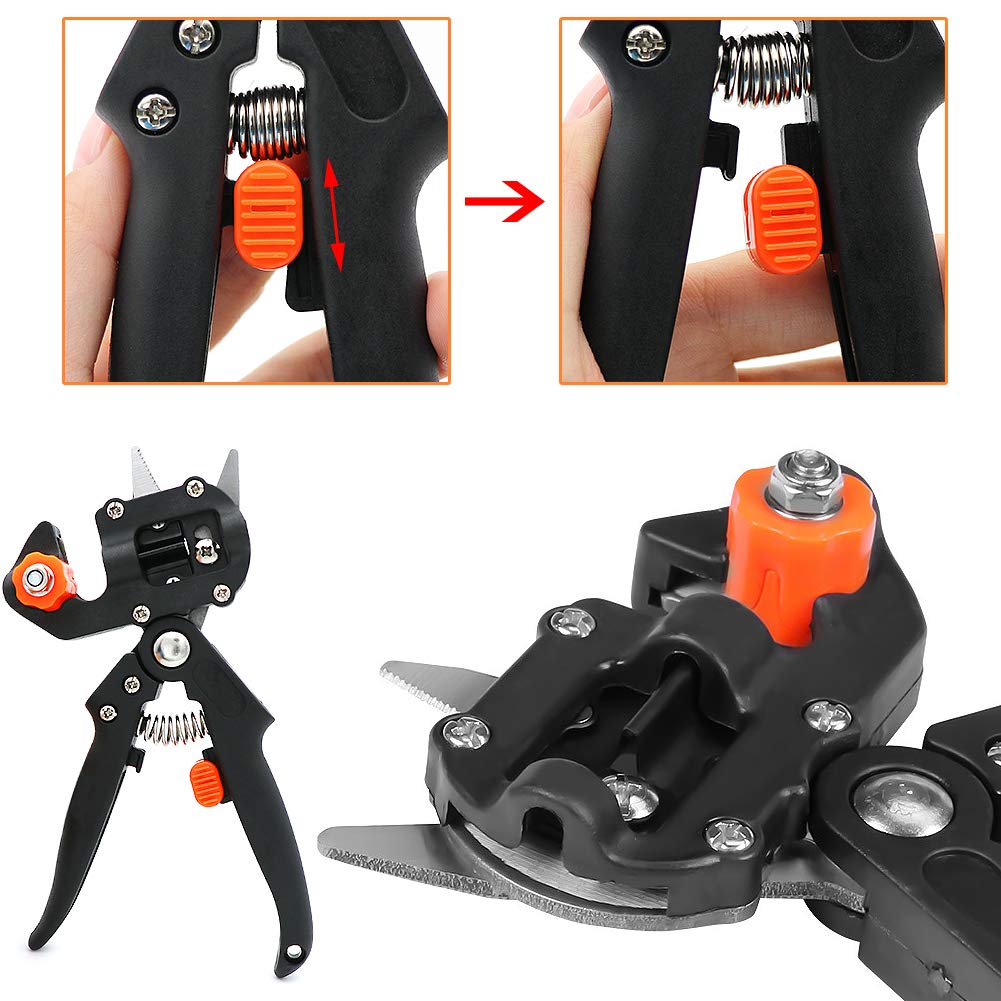 ZALALOVA Garden Grafting Tool Kits, 2 in 1 Pruning Tools