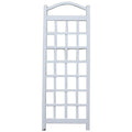 Dura-Trel Cambridge Wall Mounted Garden Vinyl Trellis, 28" x 75", White