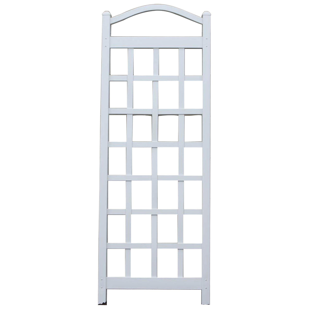 Dura-Trel Cambridge Wall Mounted Garden Vinyl Trellis, 28" x 75", White