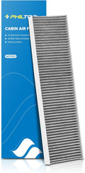 PHILTOP ACF032 (CF10733) Cabin Air Filter, Replacement for Cooper (2007-2015), Countryman (2011-2016), Paceman (2013-2016), Premium Cabin Filter with Activated Carbon Filter Up Dust Pollen