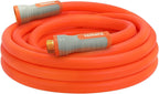 YAMATIC Heavy Duty Garden Hose 5/8 in x 20 ft with Swivel Fitting, Super Flexible Water Hose, All-weather, Lightweight, Burst 600 PSI