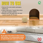 Pest Control, Rodent Repellent, Mouse Repellent, Spider Repellent, Mice Repellent Indoor, Rat Repellent Outdoor, Peppermint Balls for Rodents, Ants, Roach, Pest Repellent,Safe for Kids and Pets-10P