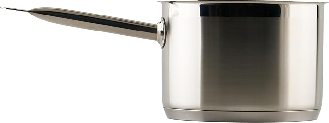 Winco Heavy-Duty Stainless Steel Sauce Pan with Cover, 4.5 Quart