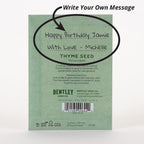 It's Birthday Thyme - Thyme Seed Packets - 25 Packets - Herb Seeds - Garden Seed to Grow Live Plants - A Beautiful Valentines Gift - Bentley Seed Co.