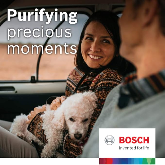BOSCH 6067C HEPA Cabin Air Filter - Compatible with Select Hyundai Elantra, Entourage, Tiburon; Kia Sedona