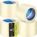 Masking Tape Bulk General Purpose Masking Painting Tape 55 Yards for Painting Home Office School Stationery Arts Crafts Basic Use, Easy Removal(4 Rolls,4 Inch)