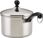 Farberware Classic Stainless Steel Sauce Pan/Saucepan with Lid, 3 Quart, Silver