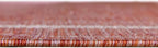 Unique Loom Outdoor Border Collection Area Rug - Soft Border (13'Round, Rust Red/ Ivory)