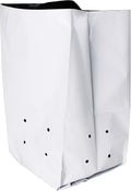 HFS(R Poly Grow Bag Planters Panda Film Black and White for Nursery Horticulture 7 Gallon - 25 PC