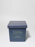 Whiskey & Leather Scented Candle - Cedar Lavender – Additional Scents and Sizes – 100% Cotton Lead-Free Wick - Luxury Air Freshening Jar Candles - Perfect Home Decor – 16oz