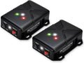 Ultrasonic Rodent Repellent for Car Engine - Battery Powered Under Hood Animal Repeller with Flashing Strobe Light, Keeps Rats and Mice Away from Vehicle, Automobile, Truck, Garage, Attic, Pack of 2