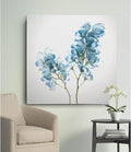 Wexford Home Gorgeous Blue II Gallery Wrapped Canvas Wall Art, 24x24,