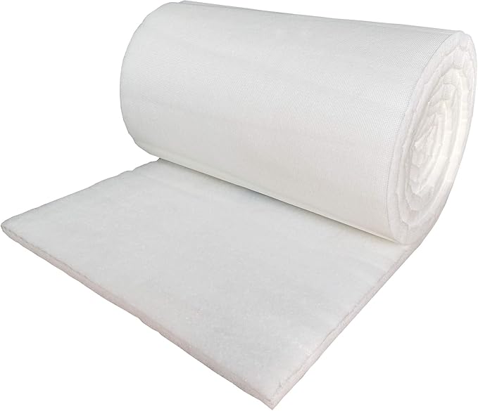 wioboy Paint Booth Ceiling Filter, Spray Booth Tacky Intake Filter for Down Draft Paint Booths (36" x 104" (7/case))